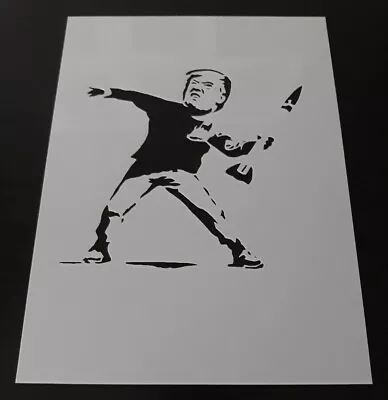 Donald Trump Stencil - 6 Mil 8 X 11 • $7