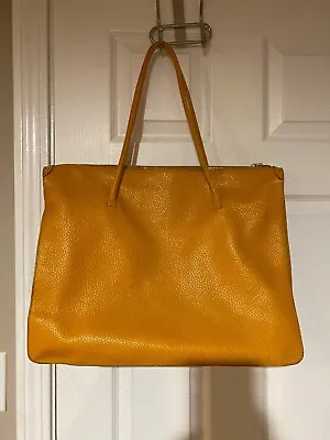 Vintage VALENTINO Big Leather Shoulder Tote Bag • $189.99