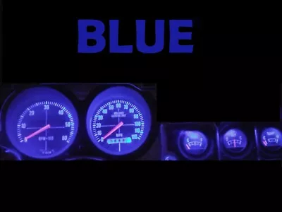 Dash Gauge Cluster LED Dashboard Bulbs Blue For 74 78 Ford Mustang II  • $11.39