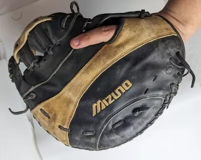 MIZUNO First Base Glove RHT Adult Baseball Franchise Series GXF30 Used Broken  • $40