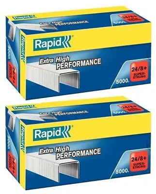 £12.45 • Buy 10,000 RAPID  24/8 Staples Office Equipment Secretarial Porpoise Stapler STRONG