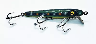 Unusual FFT Barracuda Brand - EJ Lonn Diving Lure In Eger Xmas Tree Pattern FL • $9.99