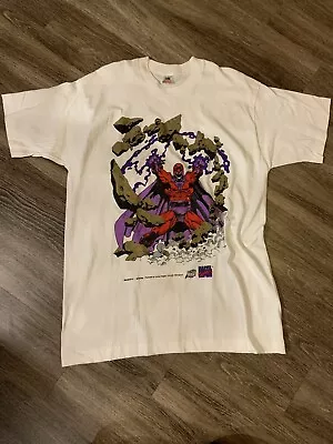 Vintage Marvel Comic Images Magneto X-men 1993 Shirt Size Large  • $750