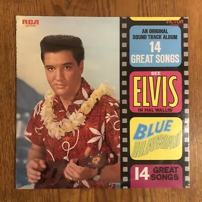 Elvis Presley - Blue Hawaii Rca Lsp -2426 Lp 1977 Reissue Mint  Sealed ! • $39.95