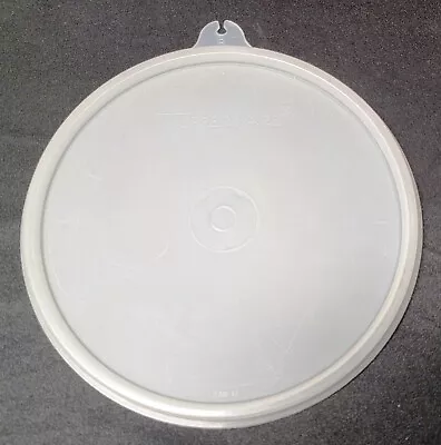 Vintage Tupperware 5.5  Replacement Lid  238 Clear “B” Tab Size • $2.99