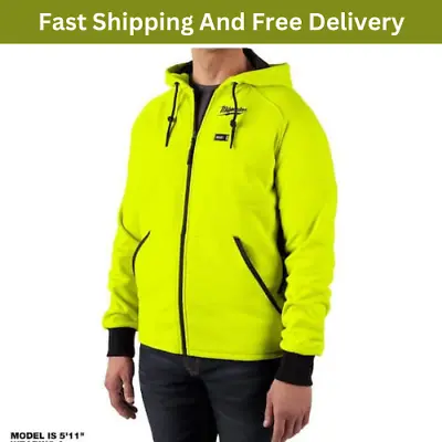 Milwaukee 306HV-20 M12 Heated Hoodie High Vis Yellow New • $111.14