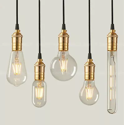 Vintage Industrial LED Filament Light Bulb Edison Energy Saving Retro Lamp Bulb • £6.15