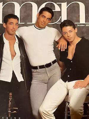 Vintage Oct. 1997 ADVOCATE MEN Magazine Playgirl-Like Cover: Rockland Brothers • $9.95