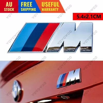 1X REPLACEMENT M SPORT LOGO BADGE STICKER BOOT TRUNK For BMW M 3 5 X • $9.95