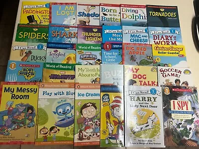 Lot Of 30 Level 1 Readers Books Step Into Reading I Can Read Scholastic Penguin • $19.95