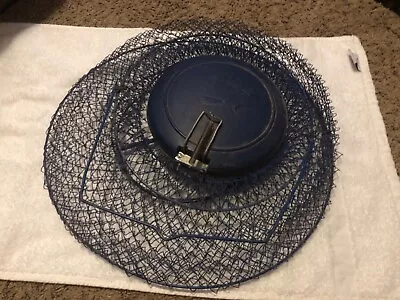 VINTAGE Sportfisher WIRE MESH FISHING STORAGE BASKET Collapsible 13  Wide 12 D • $27.95