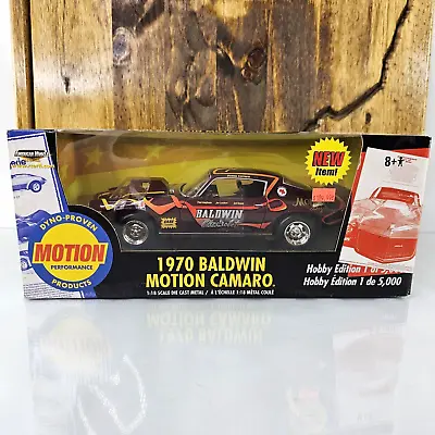 ERTL 1970 Chevy Camaro Baldwin Motion Dennis Ferrara 1:18 Diecast Stock Race Car • $159.95