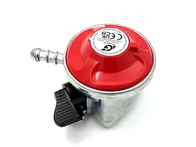 IGT - LPG 27 Mm Propane Gas 37 Mbar Clip On Red Calor Regulator - Camping BBQ • £9.99