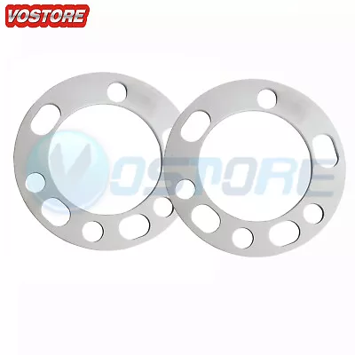 (2) Wheel Spacers 6 Lug 1/4  Inch Thick 6x5.5 Fits Cadillac Chevy GMC 6x139.7mm • $17.50