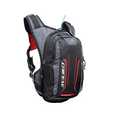 Dainese Aligator Adventure OGIO Backpack Built In 2L Water Bag Black Red Grey • $312.62