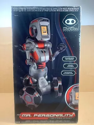 NEW - Rare Wowwee Mr. Personality Robot And Robosapian Robot W/ Box And Remote • $2549.99
