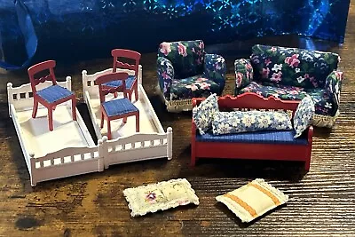 Vintage Miniature Dollhouse Furniture Lot Lundby • $30