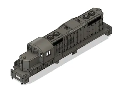 N Scale EMD GP9RN Phase 2 With DB Locomotive Shell • $25