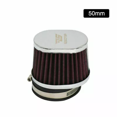 For 24/26/28/30mm Motorcycle Carburetor 50mm Air Filters Velocity Stacks • £11