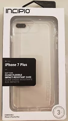 $15.06 • Buy Incipio NGP Pure Clear Flexible Case For Apple IPhone 6 6S 7 8+ Plus