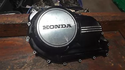84 Honda Vf1100 V65 Sabre Vf 1100 Hm19b Engine Crankcase Side Clutch Cover • $50.03