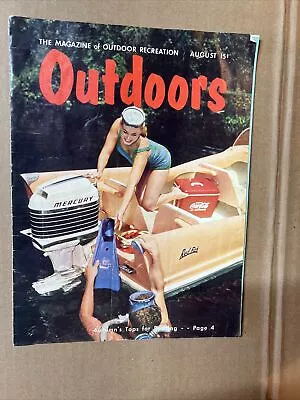 Outdoor August 1959 Columbia Missouri Vintage Mercury Outboard Advertisements • $6.99