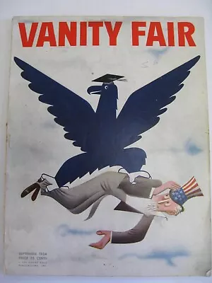 VANITY FAIR MAGAZINE September 1934 • $45