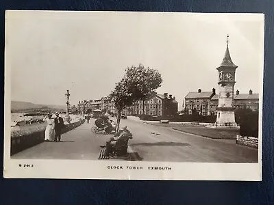 £2.99 • Buy Vintage Postcard Clock Tower Exmouth Devon 
