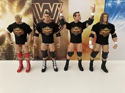 WWE Evolution Figures With T-shirts Ruthless Aggression Era Elite Free Post • £38