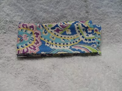 Vera Bradley Sash In Retired Capri Blue Pattern  #B • $12