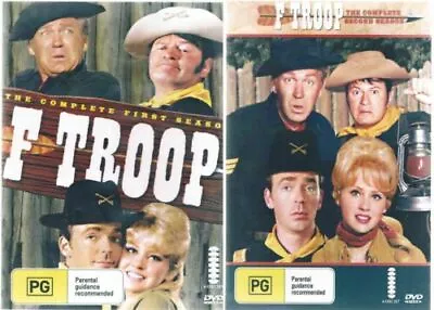 F Troop DVD The Complete Seasons 1 & 2 Two Box Sets Brand New Plays Worldwide • $25.10