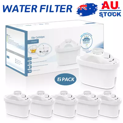 6 Pack For BRITA Maxtra+Plus Water Filter Jug Replacement Cartridges Refills OZ • $21.59