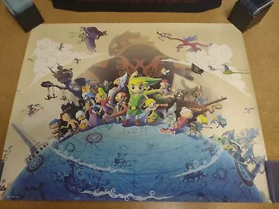 Club Nintendo The Legend Of Zelda: The Windwaker Poster #81453A • $60