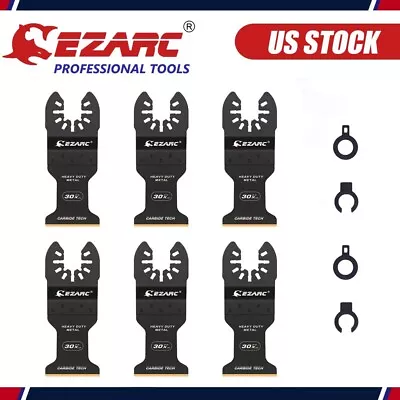 6PCS EZARC Oscillating Tool Blades Carbide Multitool Saw Blades For Bosch Fein • $39.99