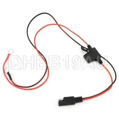 18AWG Terminal To DC SAE Connector Power Plug Line Fuse Automotive DIY Cable 26H • $6.80