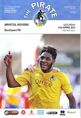 £1.25 • Buy Bristol Rovers V Southport Fc 11 Apr 2015 Non League Days Exc Cond.