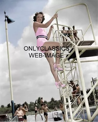 1938 Sexy Dorothy Parker Bathing Beauty Miss America Washington 8x10 Photo Pinup • $13.99