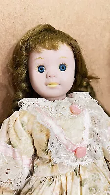 Gorgeous Handmade Vintage Collectible Porcelain High Quality Doll 32cm • $15