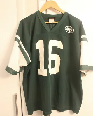 VTG Logo Athletic Men's L New York NY Jets #16 Vinny Testaverde NFL Jersey • $20