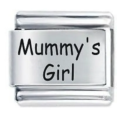 MUMMY'S GIRL * Daisy Charms Compatible With Italian Modular Charm Bracelets • £4.36