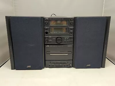 JVC UX-1 Micro Components Stereo System AM/FM CD CASSETTE  • $169.99