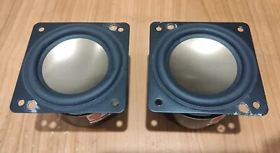 2 X Shielded 3 Inch 15W 8-Ohm Full Range Speakers • $35