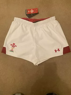 Under Armour  Match Issue Wales/WRU Airvent Rugby Shorts  -BNWT • £22.99