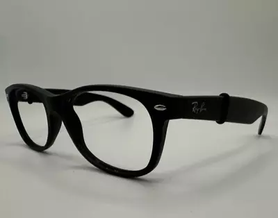 RAY BAN Black Eyeglasses Frames RB 2132 New Wayfarer 622 3N 55-18-145 NEVER WORN • $58.88