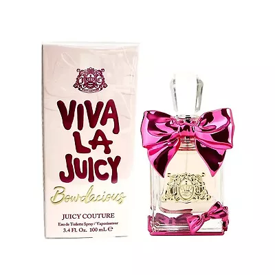 Viva La Juicy Bowdacious Juicy Couture 3.4 Oz Eau De Toilette Women Perfume New • $79.50