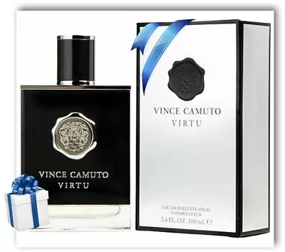 Vince Camuto Virtu By Vince Camuto 3.4 Oz EDT Cologne For Men New In Box (619) • $34.19