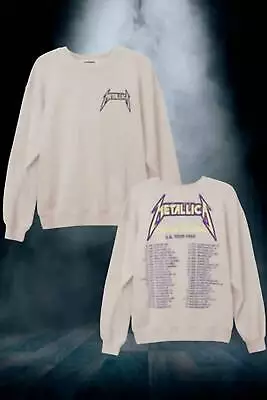 Daydreamer Women's Metallica Ride The Lightning Bf Crew For Women • $92