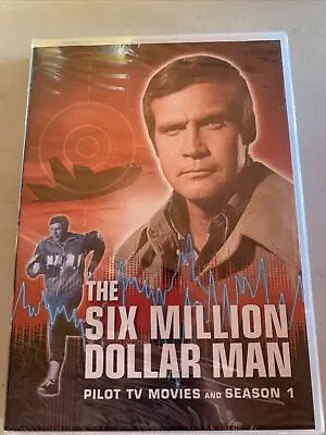 The Six Million Dollar Man Season 1 + Pilot TV Movies DVD Lee Majors NEW • $9.99