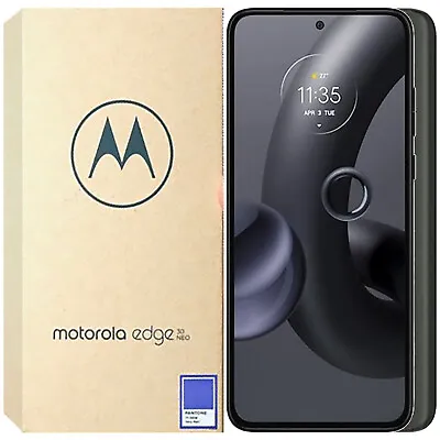 Motorola Edge 30 Neo 5G Black Onyx 256GB + 8GB Dual-SIM Unlocked GSM NEW • $419