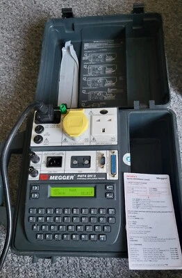 £65 • Buy AVO Megger PAT4 DV/3 Portable Appliance Tester 240 & 110v